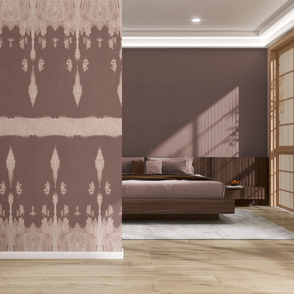 Veiled - Lipstick and Lace <br> Wallpaper - The Detroit Wallpaper Co.