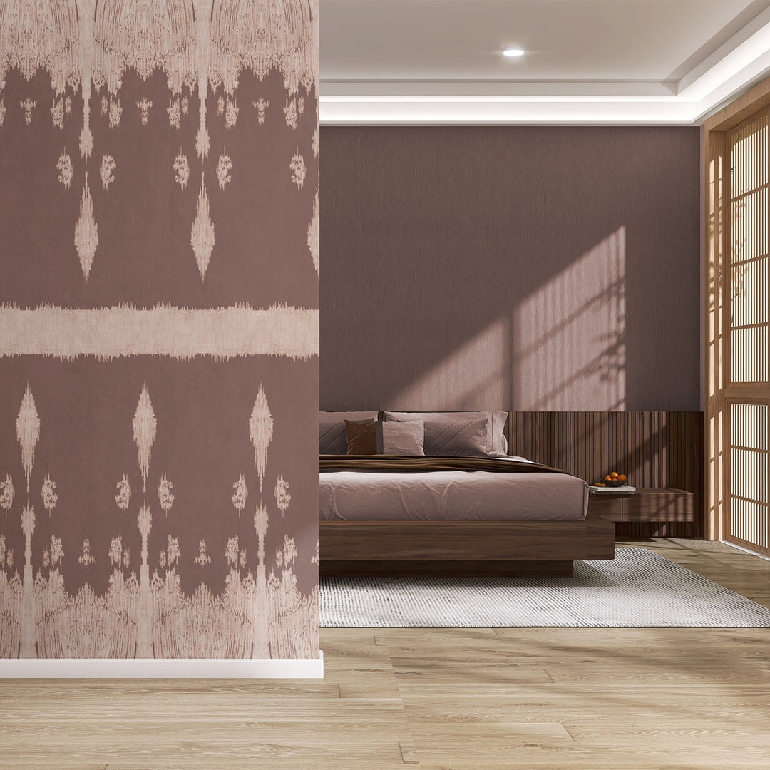 Veiled - Lipstick and Lace <br> Wallpaper - The Detroit Wallpaper Co.