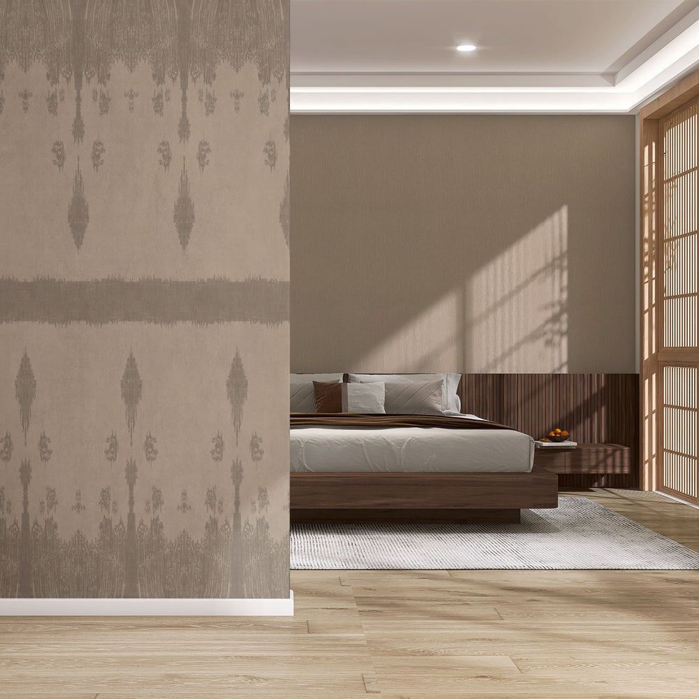Veiled - Velvet Spur <br> Wallpaper - The Detroit Wallpaper Co.