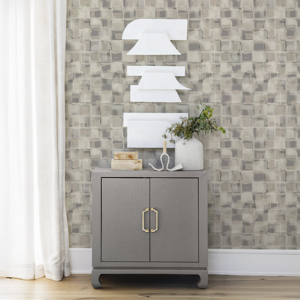 Vibe Check - Beige Flag <br> Wallpaper - The Detroit Wallpaper Co.