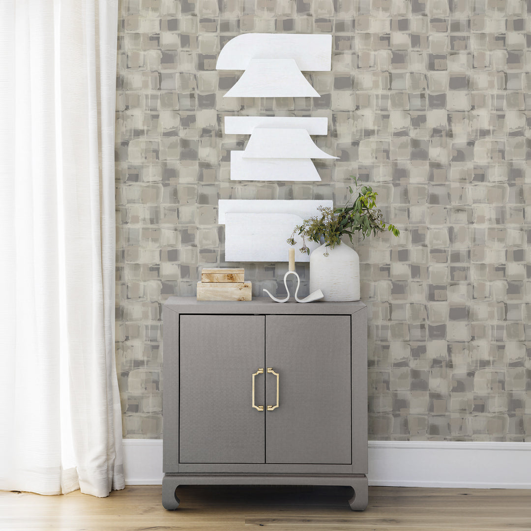 Vibe Check - Beige Flag <br> Wallpaper - The Detroit Wallpaper Co.