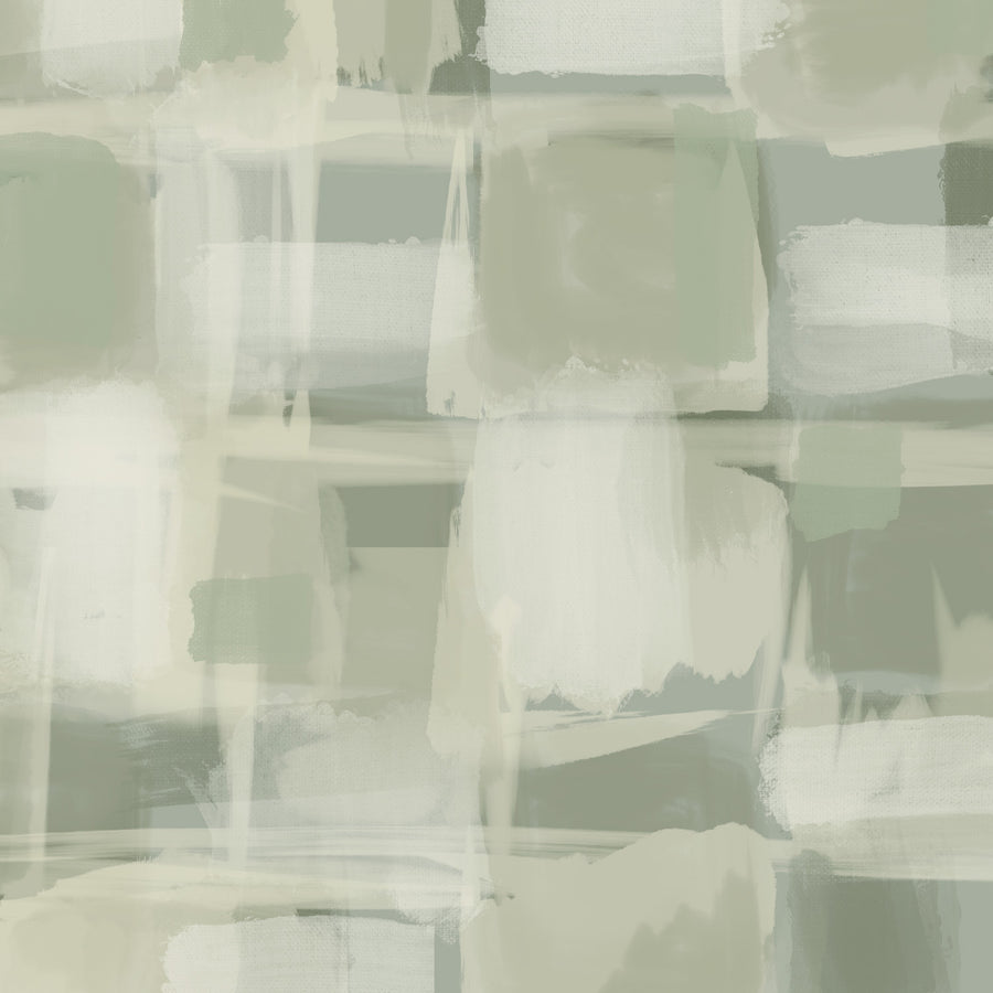 Vibe Check - Macha Mix <br> Wallpaper - The Detroit Wallpaper Co.