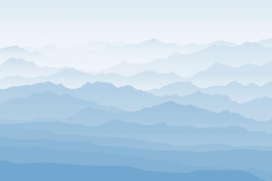 Misty Mural <br> Wallpaper Mural - The Detroit Wallpaper Co.