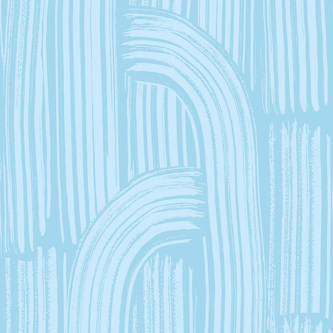 Crescent - Seaside <br> Wallpaper - The Detroit Wallpaper Co.