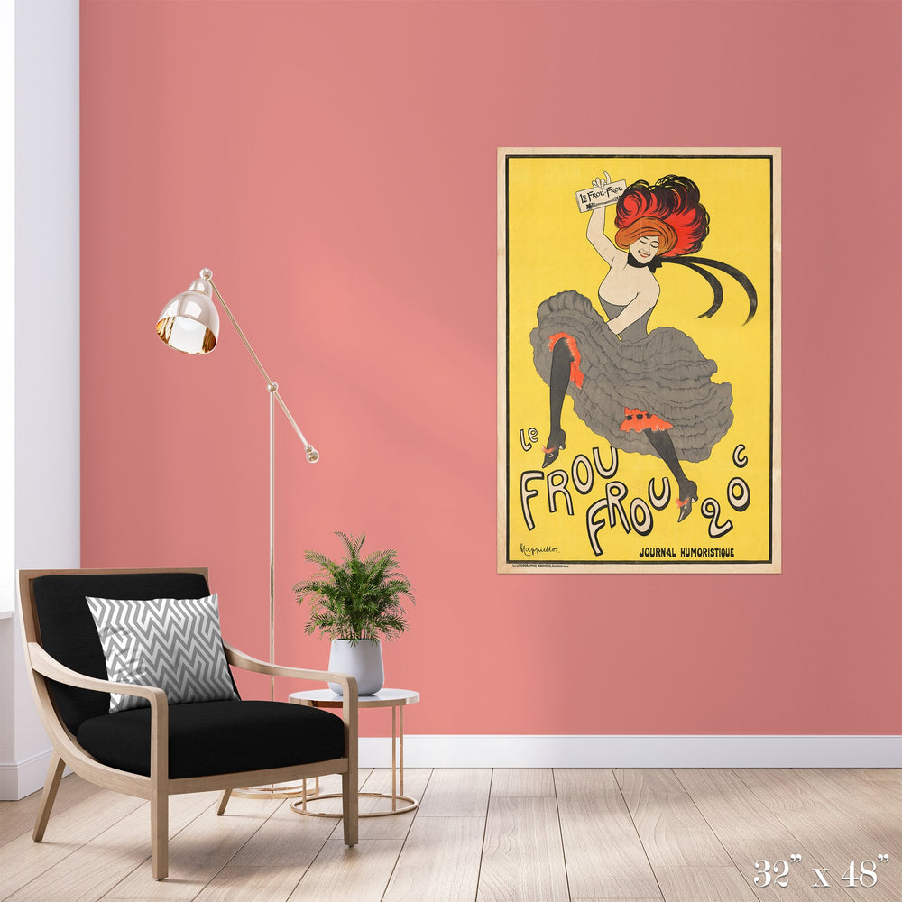 Frou Frou Colossal Art Print - Trendy Custom Wallpaper | Contemporary Wallpaper Designs | The Detroit Wallpaper Co.