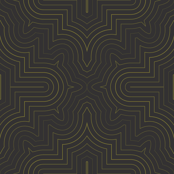 Goldrush - Disco <br> Wallpaper - The Detroit Wallpaper Co.