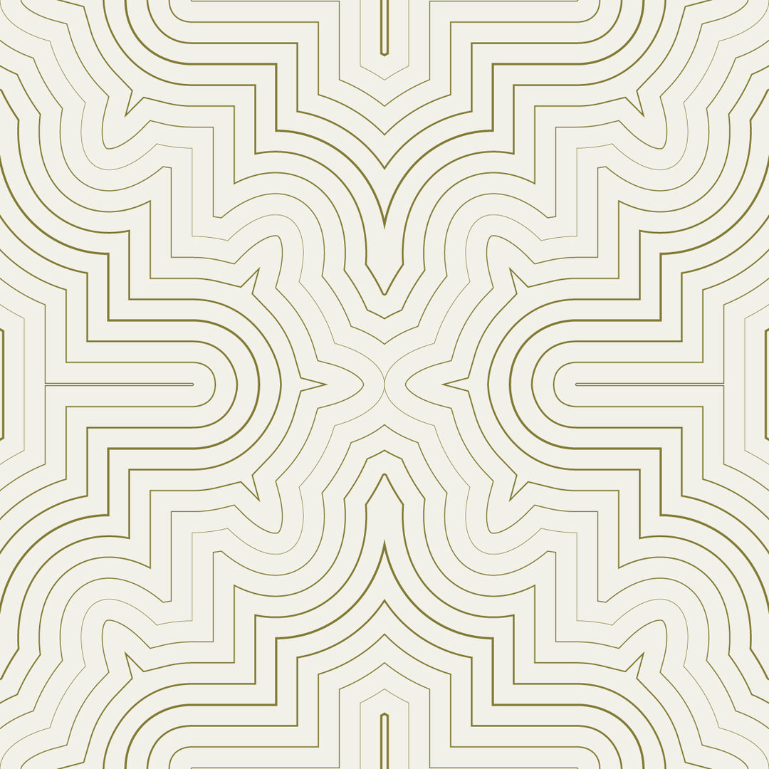 Goldrush - Gold <br> Wallpaper - The Detroit Wallpaper Co.