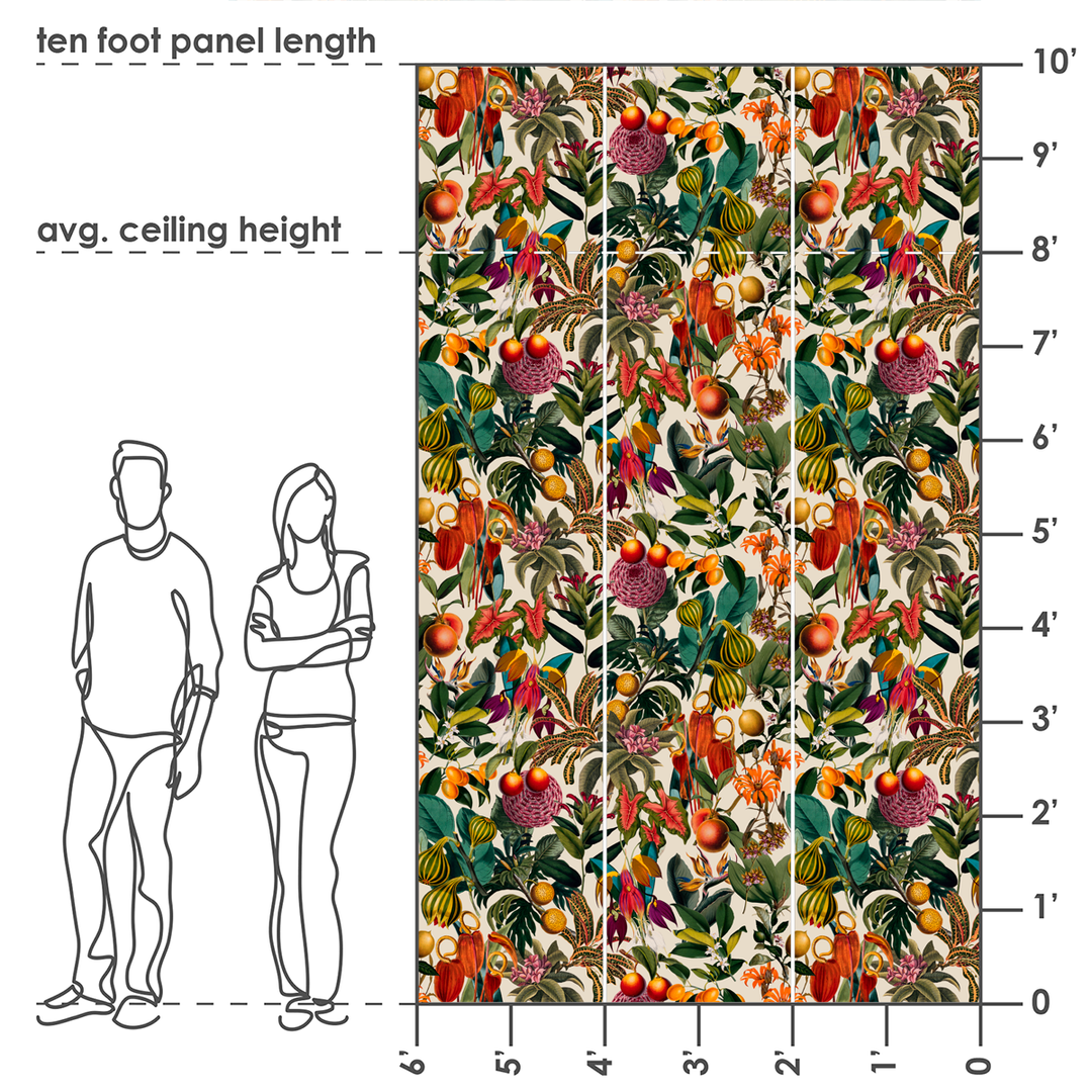 Lush - Cream <br> Wallpaper - The Detroit Wallpaper Co.