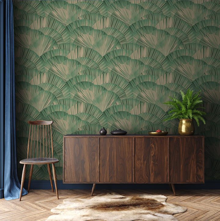 Panama - Tropic <br> Grasscloth - The Detroit Wallpaper Co.