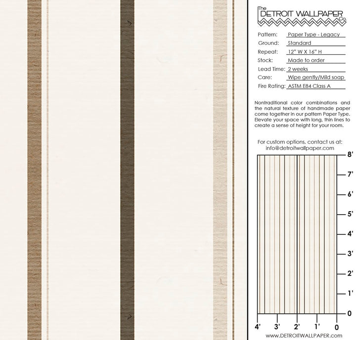 Paper Type - Legacy - Trendy Custom Wallpaper | Contemporary Wallpaper Designs | The Detroit Wallpaper Co.