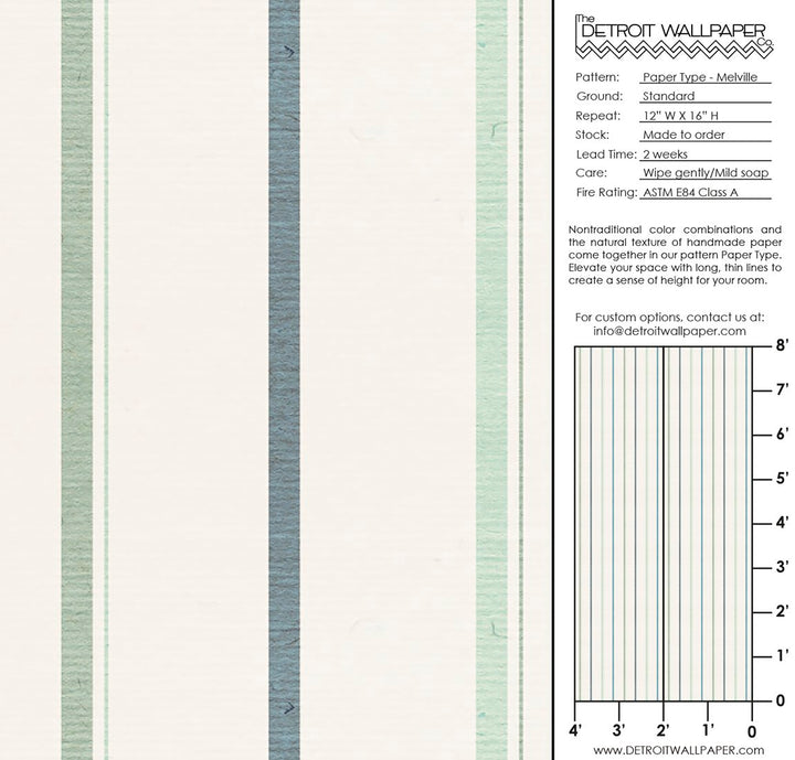 Paper Type - Melville - Trendy Custom Wallpaper | Contemporary Wallpaper Designs | The Detroit Wallpaper Co.