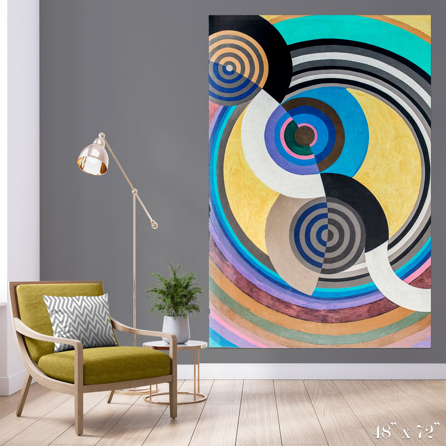 Rhythm Colossal Art Print - Trendy Custom Wallpaper | Contemporary Wallpaper Designs | The Detroit Wallpaper Co.