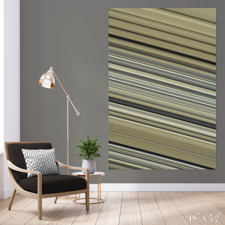 Rings of Saturn Colossal Art Print - Trendy Custom Wallpaper | Contemporary Wallpaper Designs | The Detroit Wallpaper Co.
