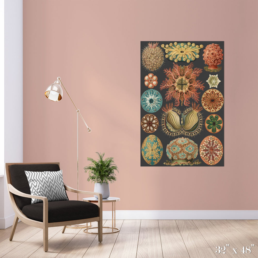 Sea Squirts Colossal Art Print - Trendy Custom Wallpaper | Contemporary Wallpaper Designs | The Detroit Wallpaper Co.