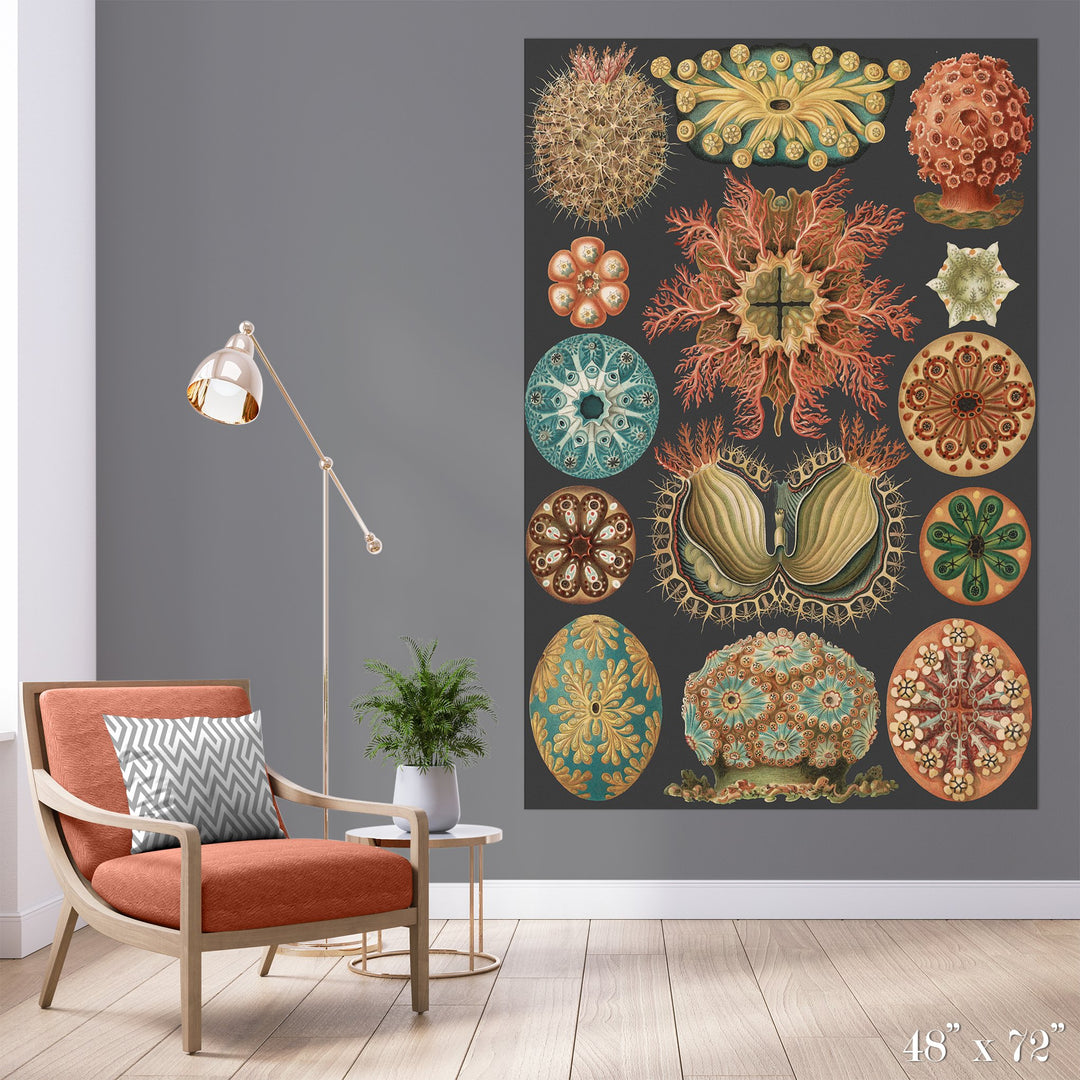 Sea Squirts Colossal Art Print - Trendy Custom Wallpaper | Contemporary Wallpaper Designs | The Detroit Wallpaper Co.
