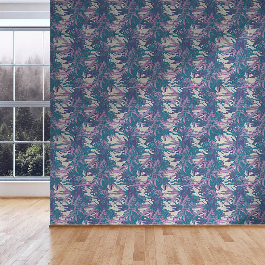 THC - Indica <br> Wallpaper - The Detroit Wallpaper Co.