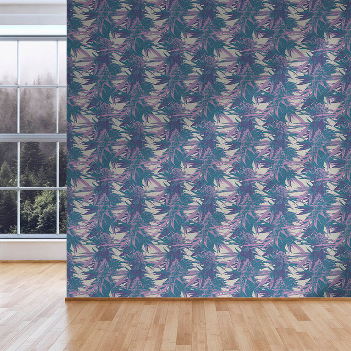THC - Indica <br> Wallpaper - The Detroit Wallpaper Co.