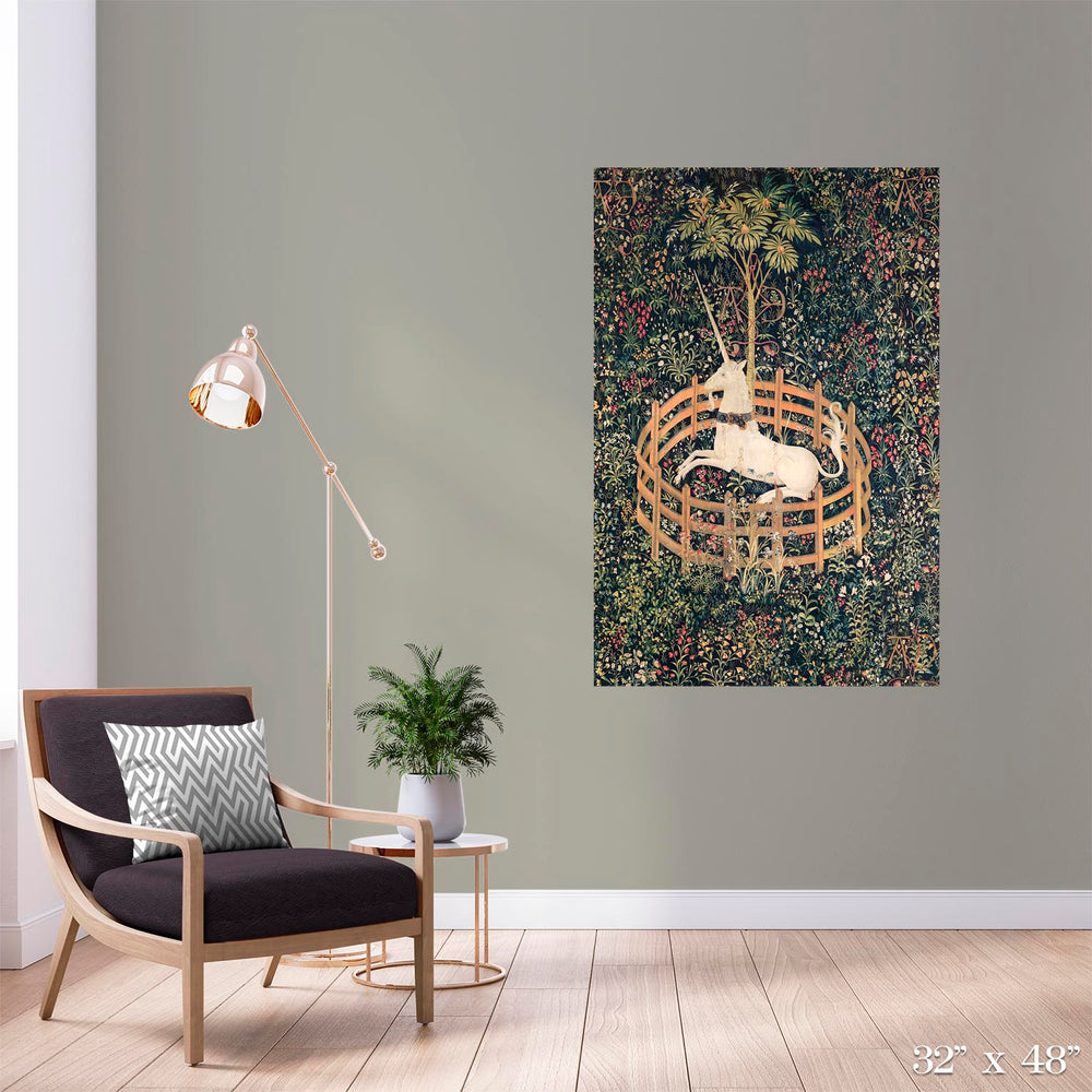 The Hunt of the Unicorn Colossal Art Print - The Detroit Wallpaper Co.