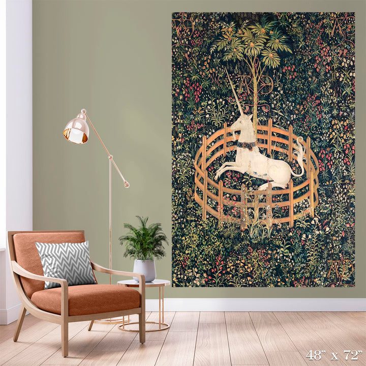 The Hunt of the Unicorn Colossal Art Print - The Detroit Wallpaper Co.