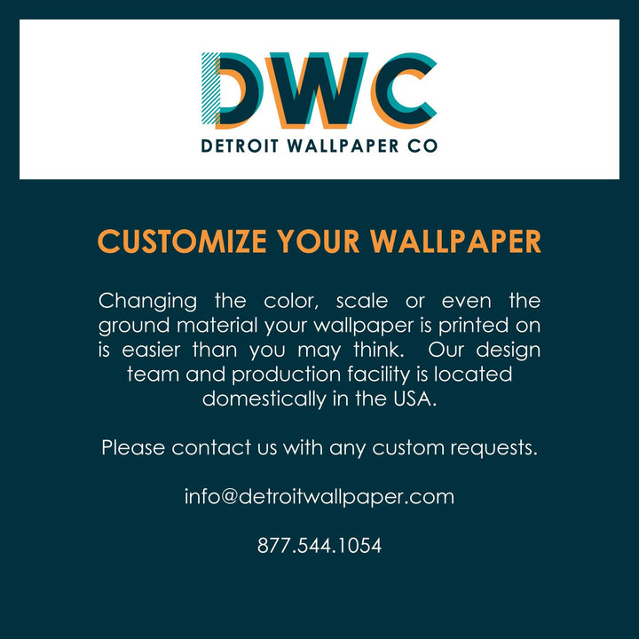 Moon Walk - Expanse <br> Wallpaper - The Detroit Wallpaper Co.
