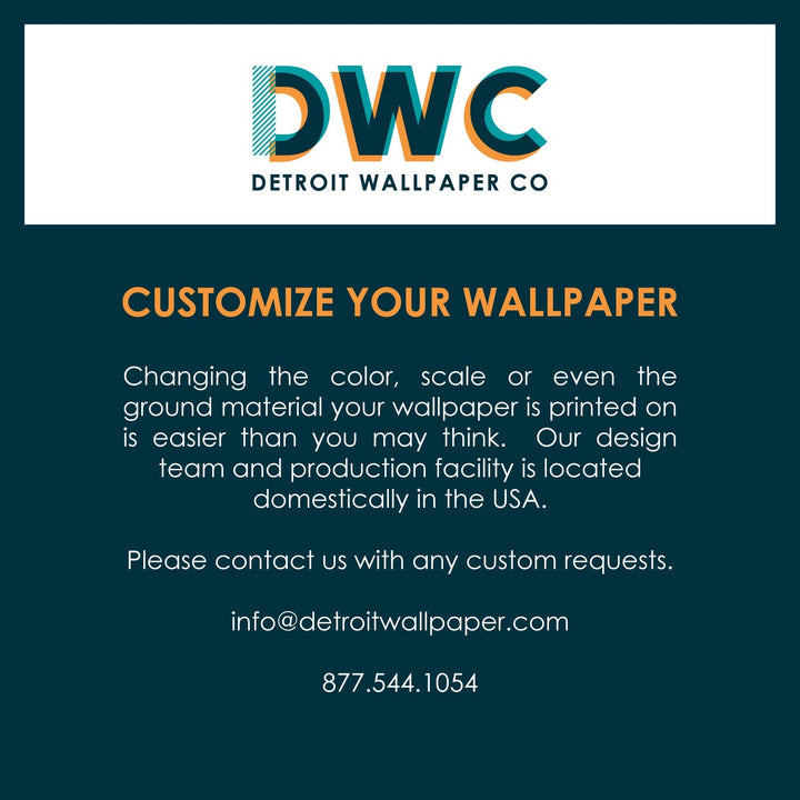 THC - Diesel <br> Wallpaper - The Detroit Wallpaper Co.