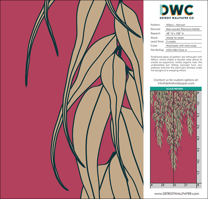 Willow - Harvest <br> Wallpaper