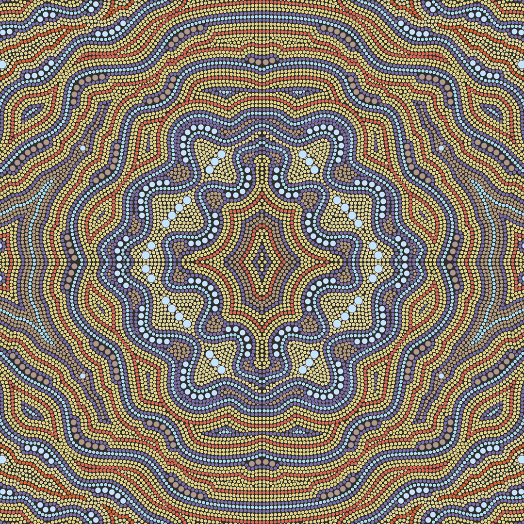 Aboriginal - Joey - Trendy Custom Wallpaper | Contemporary Wallpaper Designs | The Detroit Wallpaper Co.