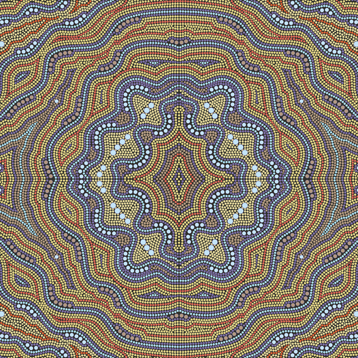 Aboriginal - Joey - Trendy Custom Wallpaper | Contemporary Wallpaper Designs | The Detroit Wallpaper Co.