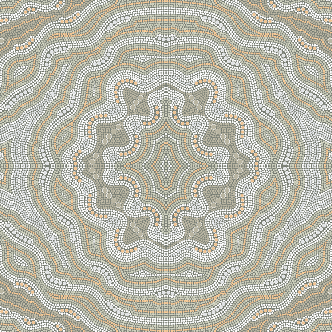 Aboriginal - Kangaroo - Trendy Custom Wallpaper | Contemporary Wallpaper Designs | The Detroit Wallpaper Co.