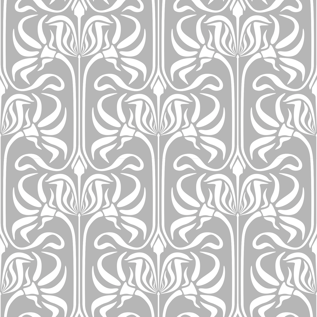 Bloom - Airstream - Trendy Custom Wallpaper | Contemporary Wallpaper Designs | The Detroit Wallpaper Co.