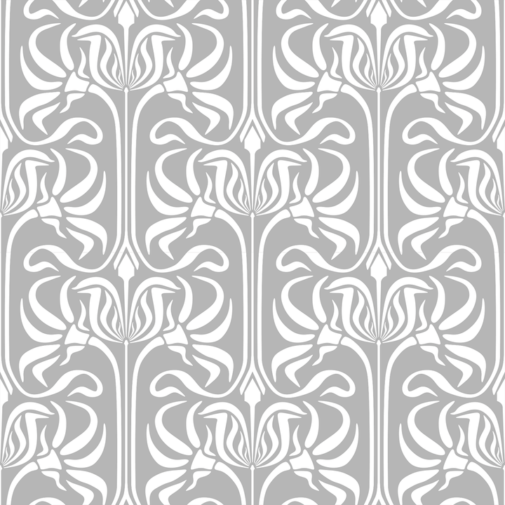 Bloom - Airstream - Trendy Custom Wallpaper | Contemporary Wallpaper Designs | The Detroit Wallpaper Co.