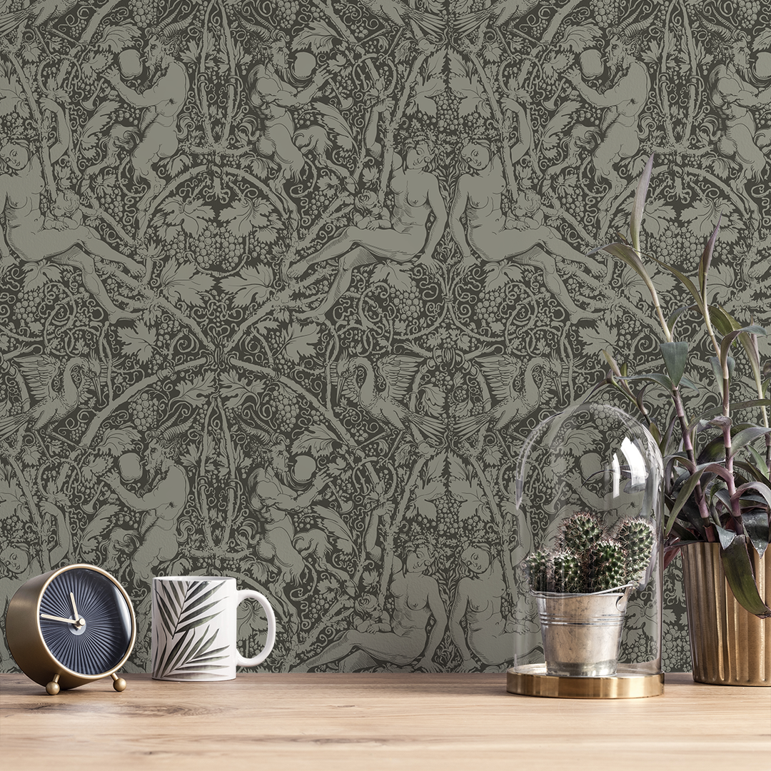 Bounty - Cryptic <br> Wallpaper - The Detroit Wallpaper Co.