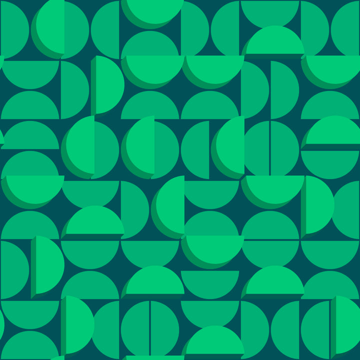Half Moon - Waning <br> Wallpaper - The Detroit Wallpaper Co.