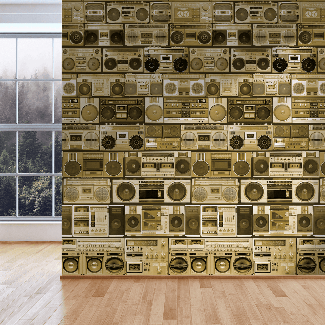 HiFi - Bass - The Detroit Wallpaper Co.