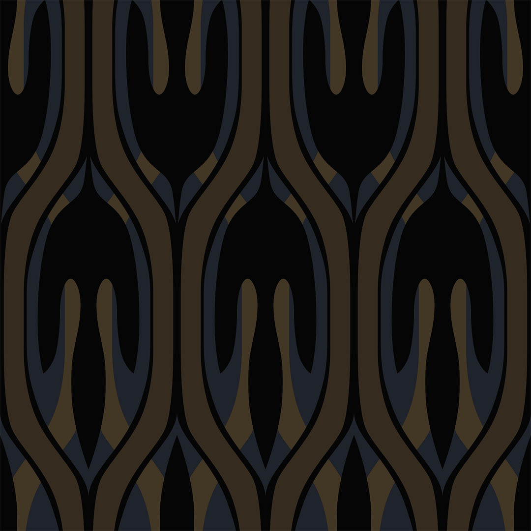 Leaf - Sultry - Trendy Custom Wallpaper | Contemporary Wallpaper Designs | The Detroit Wallpaper Co.
