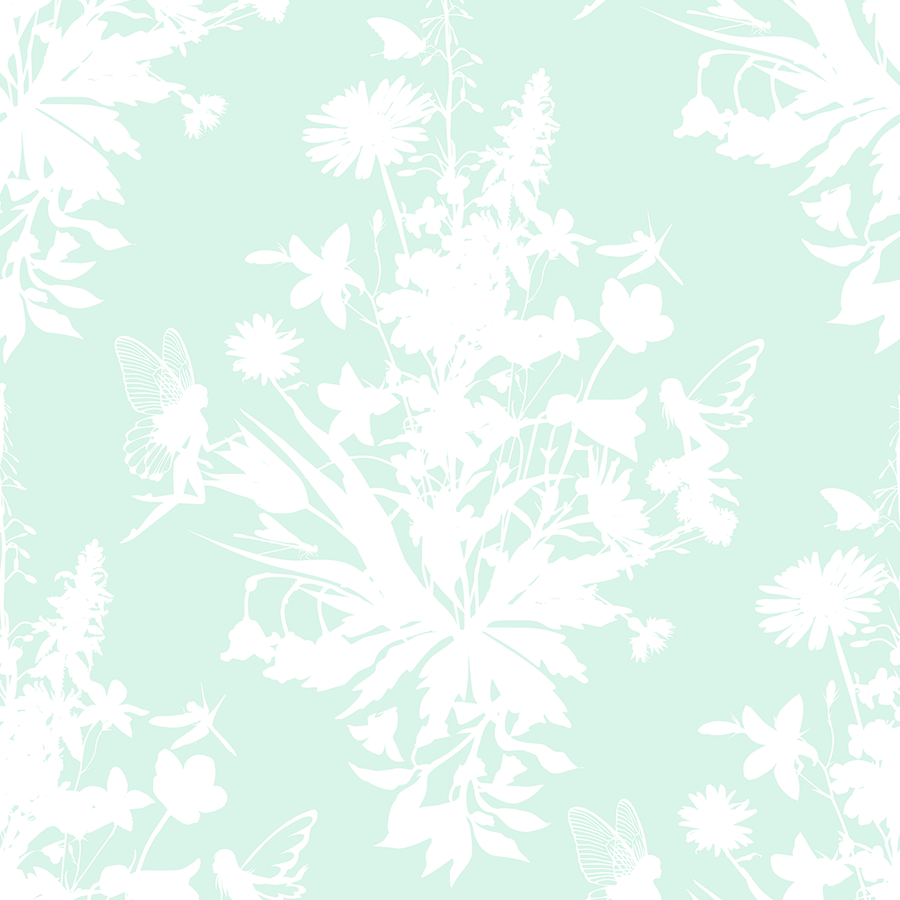 Madame Fairy - Moonflower - Trendy Custom Wallpaper | Contemporary Wallpaper Designs | The Detroit Wallpaper Co.