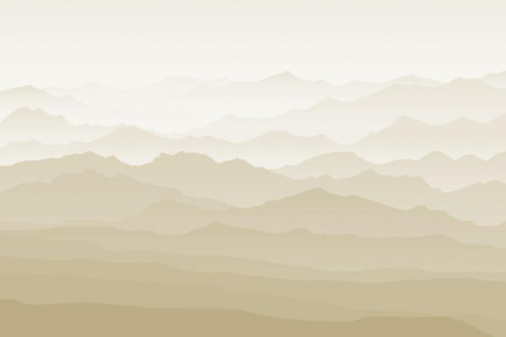 Misty Mural <br> Great Wall - Trendy Custom Wallpaper | Contemporary Wallpaper Designs | The Detroit Wallpaper Co.