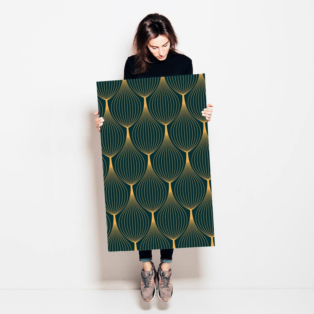 Onion Skin - Guilded - The Detroit Wallpaper Co.