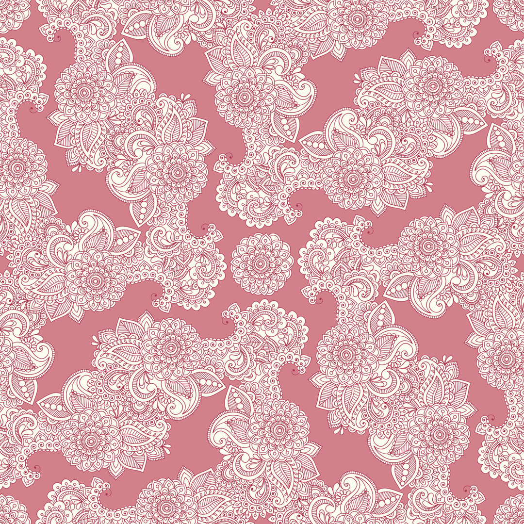 Paisley - Taffy - The Detroit Wallpaper Co.