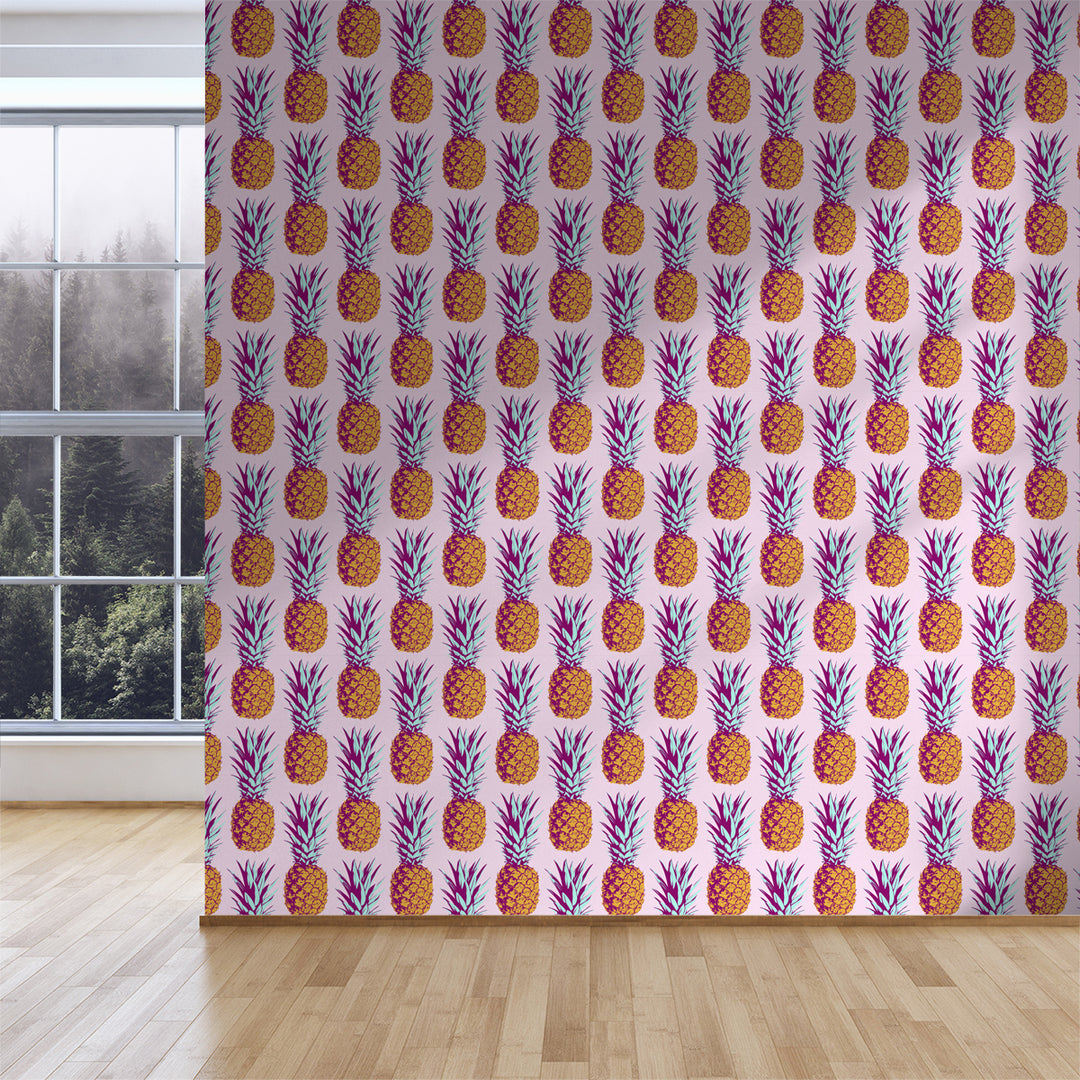 Piña - Bomb <br> Wallpaper - The Detroit Wallpaper Co.