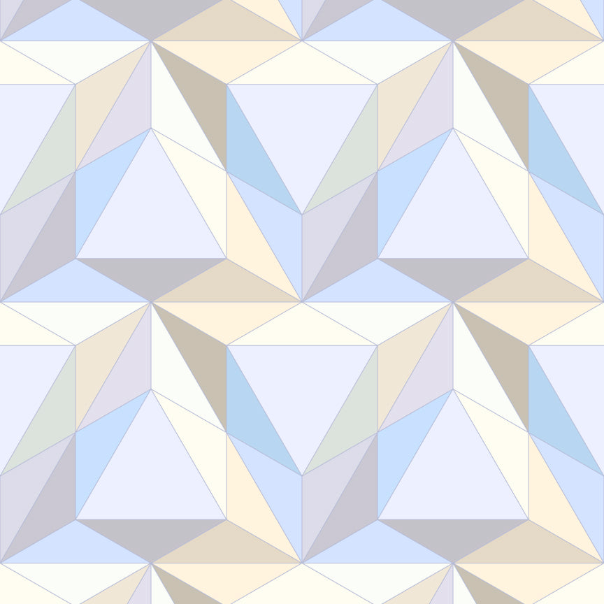 Pyramid - Spire <br> Wallpaper - The Detroit Wallpaper Co.