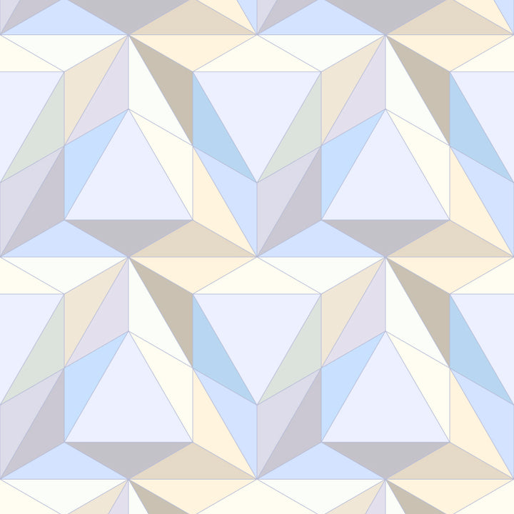 Pyramid - Spire <br> Wallpaper - The Detroit Wallpaper Co.