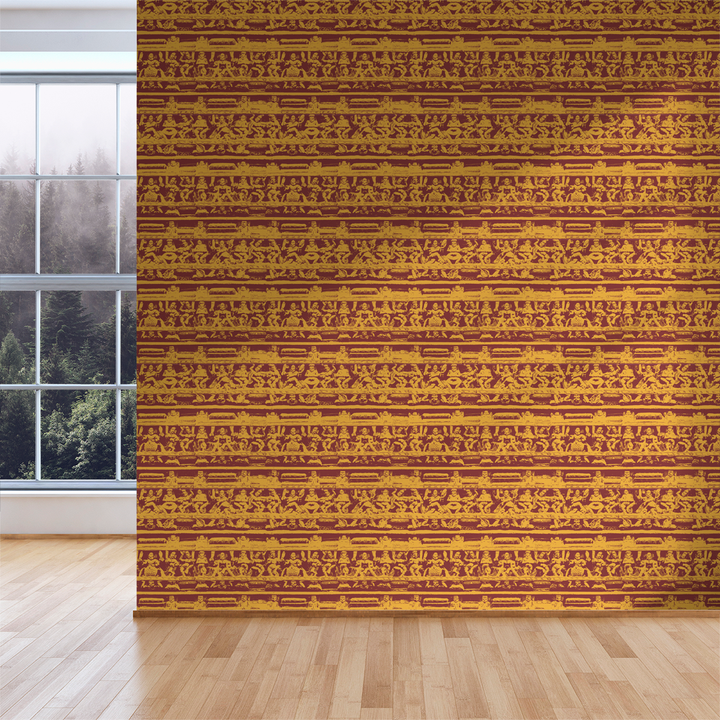 Shrine - Ziro <br> Wallpaper - The Detroit Wallpaper Co.