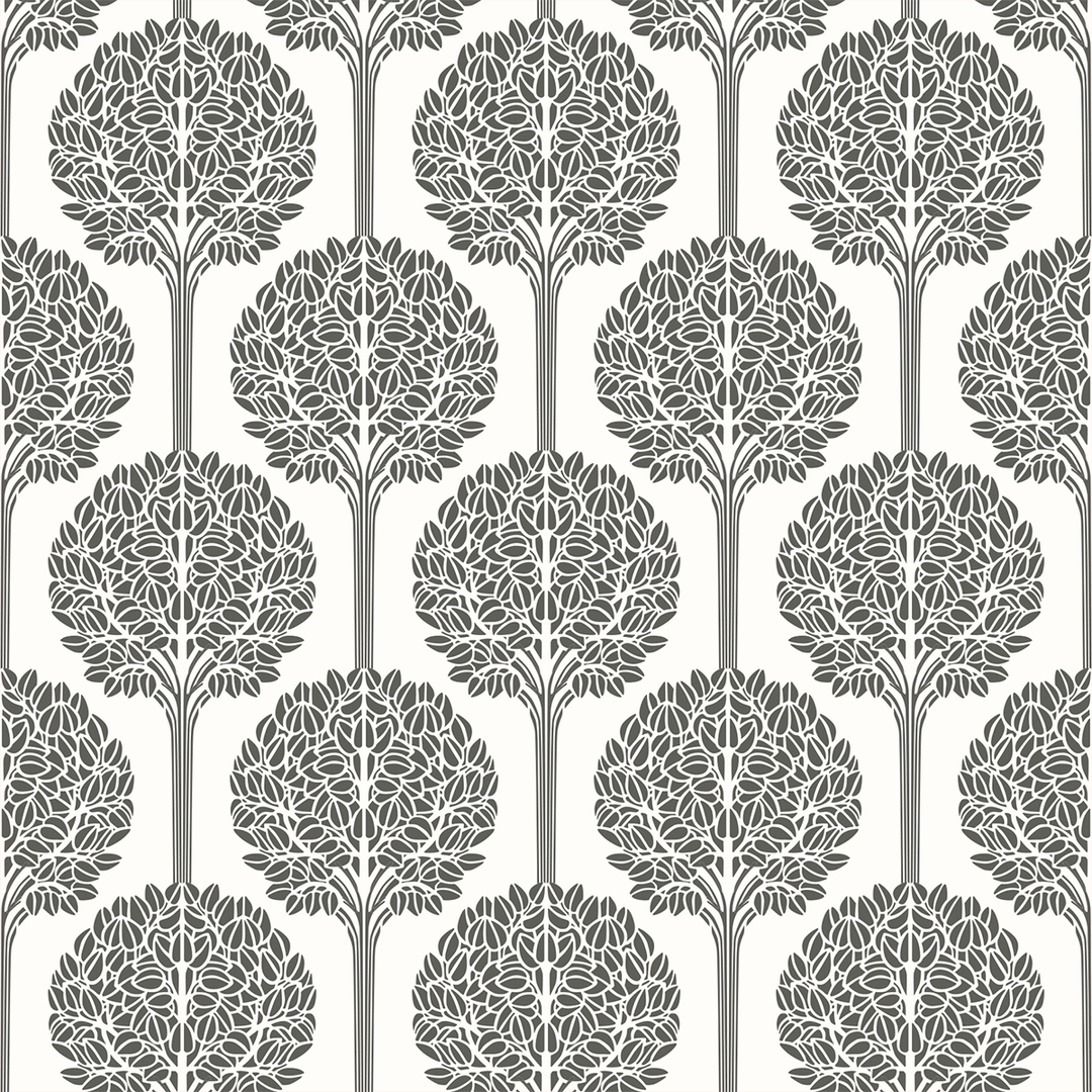 Topiary - Formal - Trendy Custom Wallpaper | Contemporary Wallpaper Designs | The Detroit Wallpaper Co.
