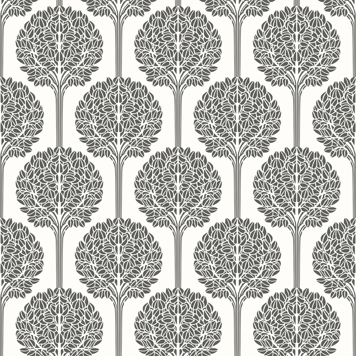 Topiary - Formal - Trendy Custom Wallpaper | Contemporary Wallpaper Designs | The Detroit Wallpaper Co.