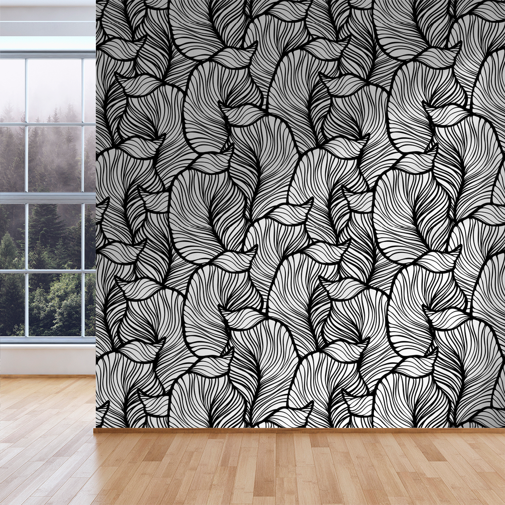 Tropical - Stark <br> Wallpaper - The Detroit Wallpaper Co.