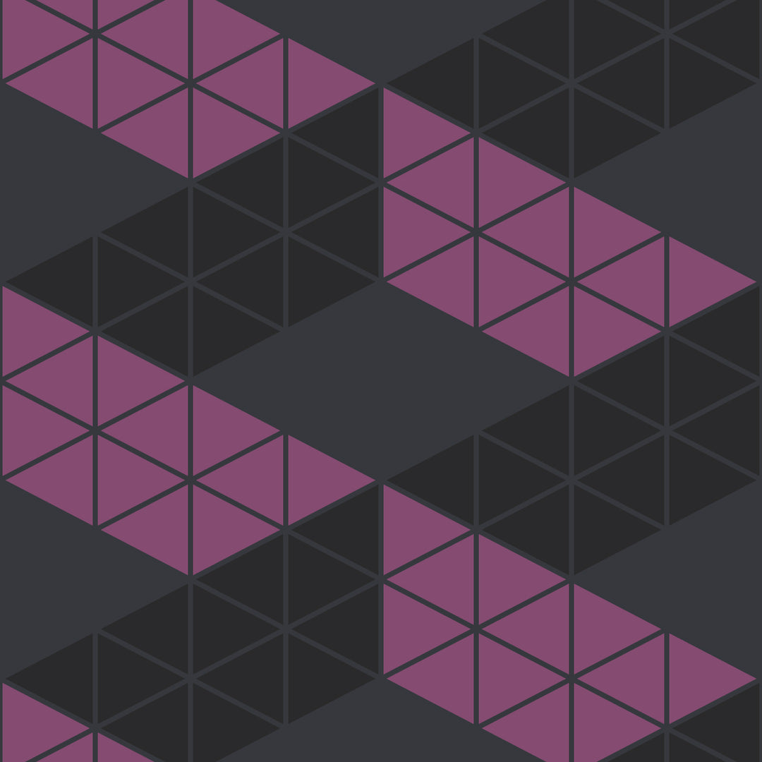 Zig Zag - Evening <br> Wallpaper - The Detroit Wallpaper Co.