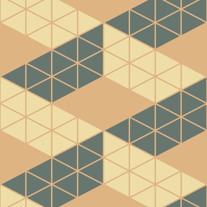 Zig Zag - Foundation <br> Wallpaper - The Detroit Wallpaper Co.