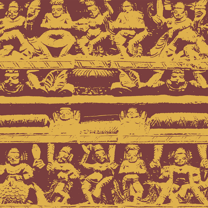 Shrine - Ziro <br> Wallpaper - The Detroit Wallpaper Co.